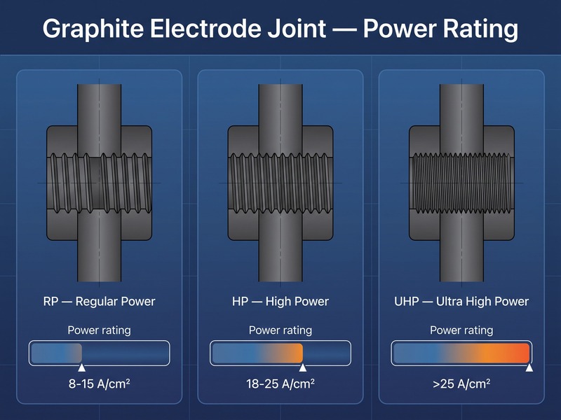 RP HP UPH graphite electrode nipple